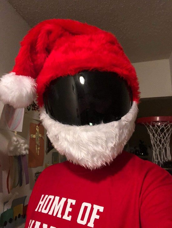 Couvre casque moto Noël Père Noël - accessoires casque moto couvre casque  -... | bol.com