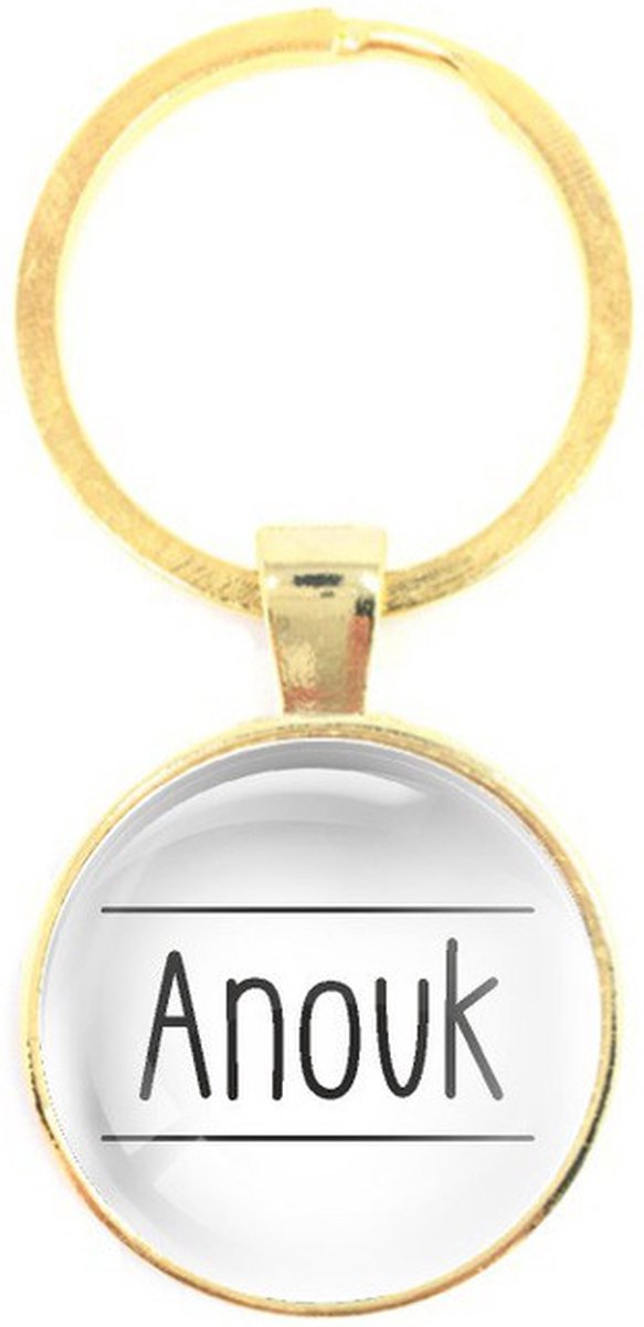 Sleutelhanger Glas - Anouk