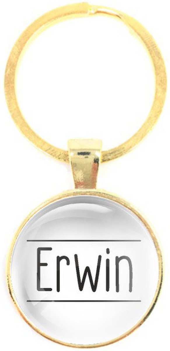 Sleutelhanger Glas - Erwin