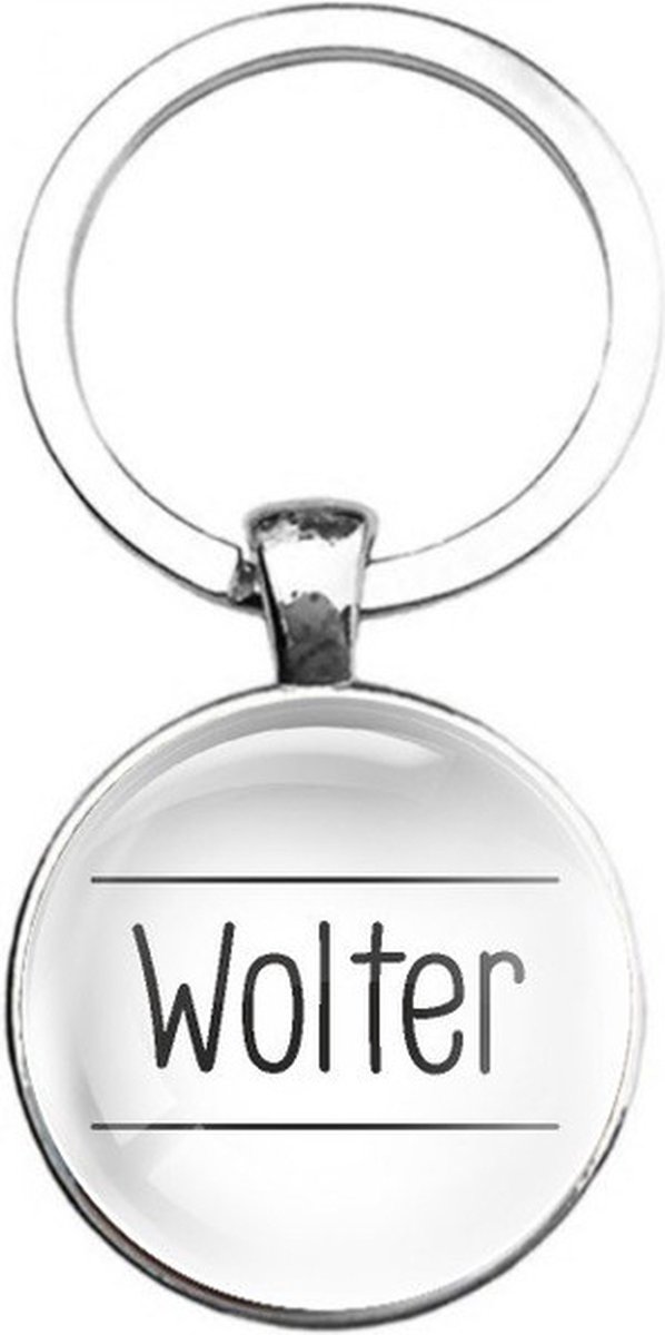 Sleutelhanger Glas - Wolter