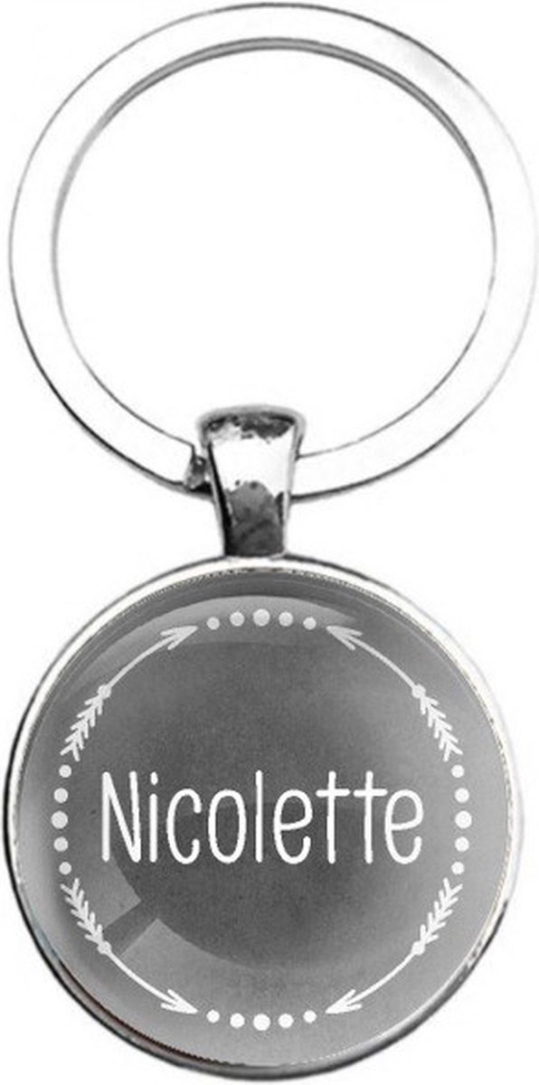 Sleutelhanger Glas - Nicolette
