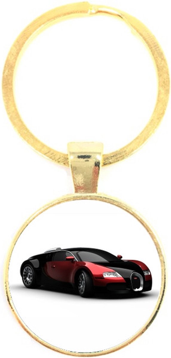 Sleutelhanger Glas - Bugatti