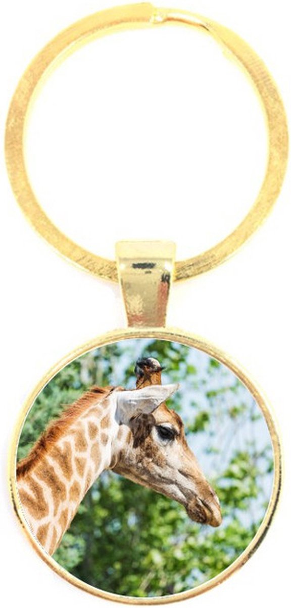 Sleutelhanger Glas - Giraffe