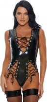 Dark Imagination Teddy - Black - Maat S - Lingerie For Her - black - Discreet verpakt en bezorgd