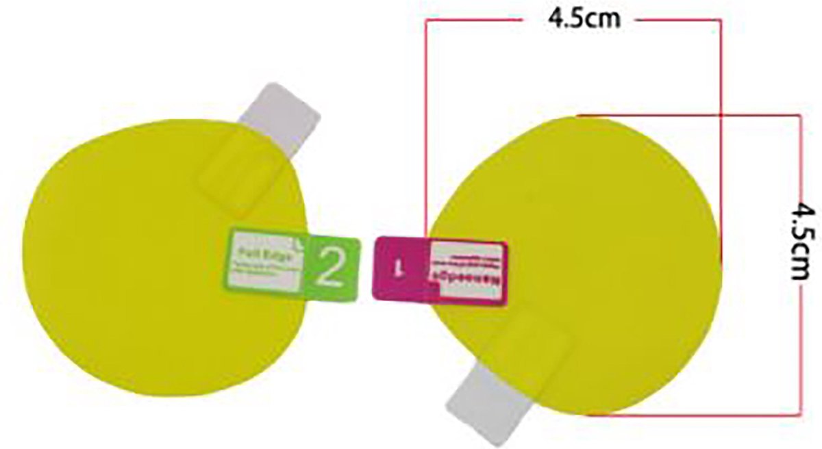 Screenprotector voor Oculus Quest 2 | 2 stuks | Lensbescherming / Screen Protector / Anti-kras / Accessoires voor VR Brillen