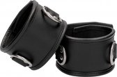 Restraint Ankle Cuff With Padlock - Black - Bondage Toys - black - Discreet verpakt en bezorgd