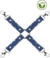 Denim - Hogtie - Roughend Denim Style - Blue - Bondage Toys - blue - Discreet verpakt en bezorgd