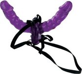 Double Delight Strap On - Strap On Dildos - purple - Discreet verpakt en bezorgd