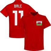 Wales, Golf, Madrid, In That Order Bale 11 Polo Shirt - Rood - M