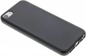 Softcase Backcover Iphone Se / 5 / 5S - Zwart / Black