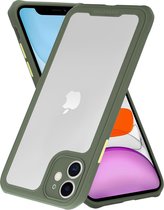 Shieldcase geschikt voor Apple iPhone 11 full protection case - groen