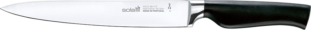 Sola Vleesmes - Zilver/ Zwart - 1 stuk