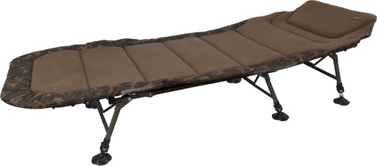 Fox Royale Camouflage Compact Bedchair R1 - Stretcher - Groen - 205 x 85 x 30 - Groen