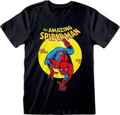 Marvel - The Amazing Spider-Man Comic Book Zwart Unisex T-Shirt - L