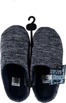 Apollo Sloffen Heren Textiel/rubber Marine Maat 45-46