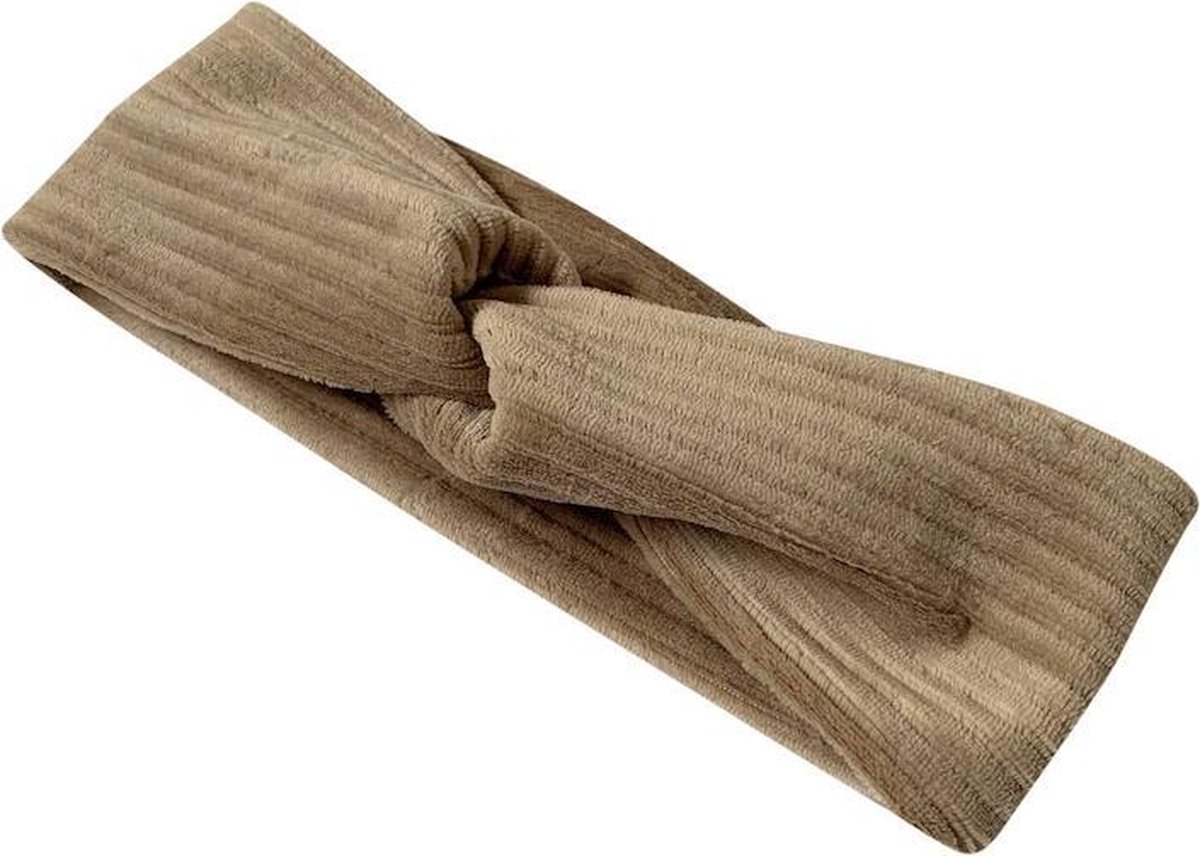 tinymoon Haarband Rib – turban – Zand – Maat 2 maanden tot 3 jaar