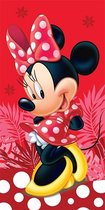 Disney Minnie Mouse Strandlaken Stippen - 70 x 140 cm - Katoen