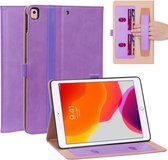 Luxe stand flip cover hoes - iPad 10.2 inch (2019/2020/2021) - Paars