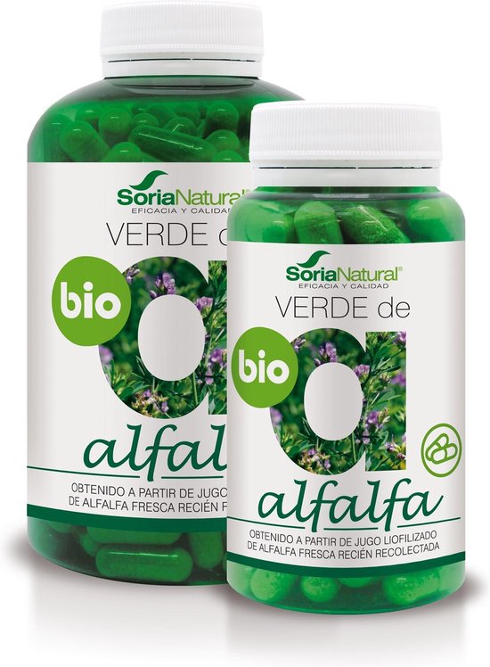 Soria Natural® Verde De Alfalfa 80 Capsules