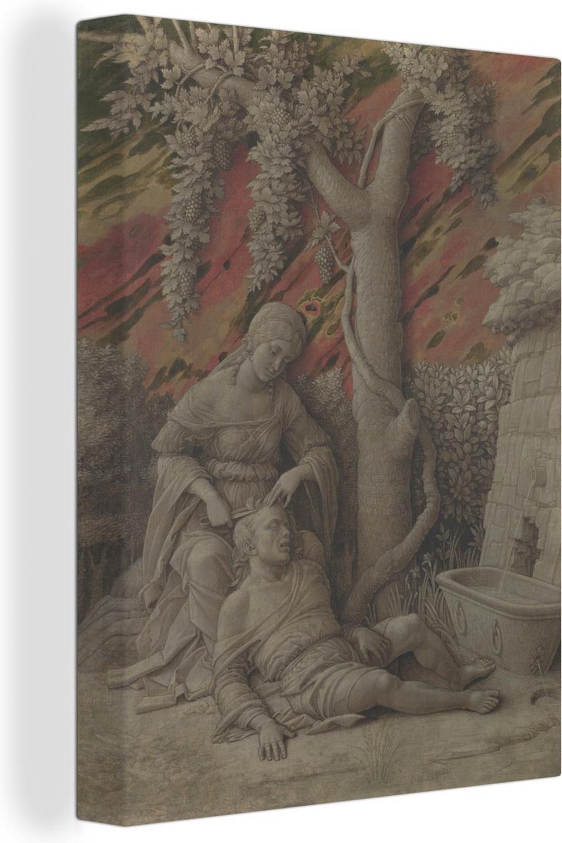 Canvas Schilderij Andrea Mantegna Samson and