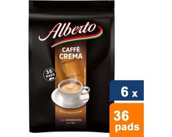 Alberto - Cafe crema - 6x 36 pads