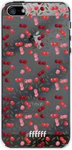 6F hoesje - geschikt voor iPhone SE (2016) -  Transparant TPU Case - Cherry's #ffffff