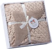 Gamberritos Babydeken Sherpa 110 X 140 Cm Polyester Lichtbruin
