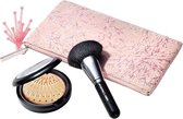 MAC Holiday Firelit: Gold Skinfinish Make-upset - Highlighter goud - Liefdes Cadeau Vrouw - Cadeautje Vrouw - kusjes - Make-upgeschenkset - Kerstcadeau – Sinterklaas cadeau – Cadeauset - Kers