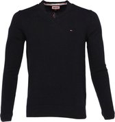 Tommy Hilfiger Pull Zwart - Maat XL