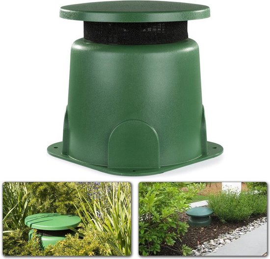 Tuin of terras geluidsinstallatie met twee weerbestendige speakers — afbeelding 5