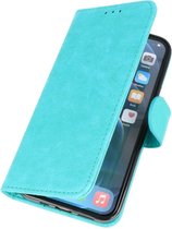 Wicked Narwal | bookstyle / book case/ wallet case Wallet Cases Hoes voor iPhone 12 Pro Max Groen