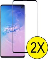 Samsung Galaxy Note 8 full cover zwart screenprotector glas – Glasplaatje Tempered glass bescherming -  voor Samsung Note 8 – 2 stuks