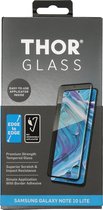 THOR Gehard Glas Ultra-Clear Screenprotector voor Samsung Galaxy Note 10 Lite - Zwart