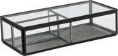 Glazen opbergbox