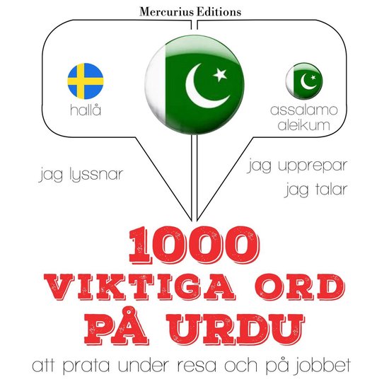 1000 viktiga ord på Urdu - cover