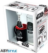 STAR WARS - Gift Box (Glass+ Keychain + Mini Mug) - Dark Vador