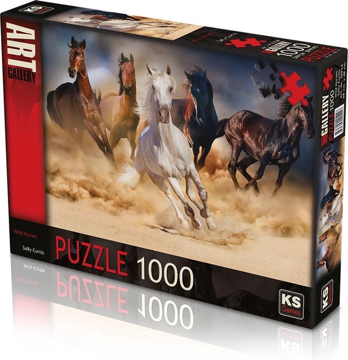 Wild Horses Puzzel 1000 Stukjes | bol.com