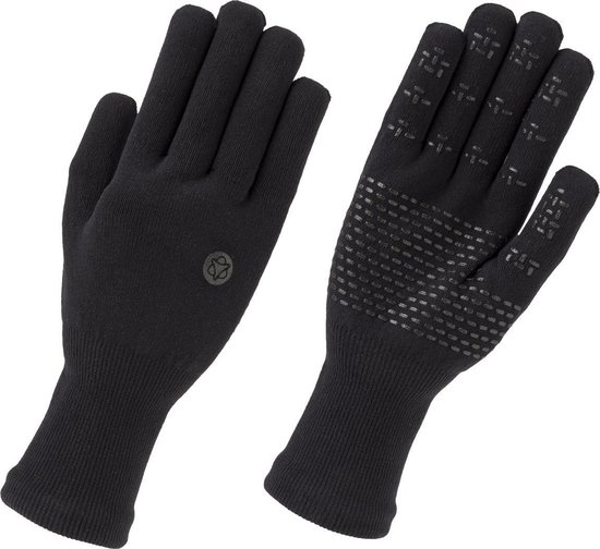 AGU Merino Knit Handschoenen Lange Vingers Essential Waterproof - Zwart - XL