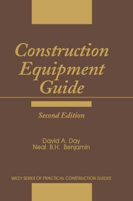 Construction Equipment Guide 9780471888406 Da Day Boeken
