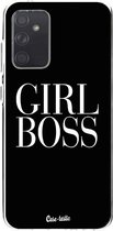 Casetastic Samsung Galaxy A72 (2021) 5G / Galaxy A72 (2021) 4G Hoesje - Softcover Hoesje met Design - Girl Boss Print