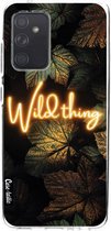 Casetastic Samsung Galaxy A52 (2021) 5G / Galaxy A52 (2021) 4G Hoesje - Softcover Hoesje met Design - Wild Thing Print