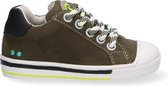 BunniesJR 221230-569 Jongens Lage Sneakers - Groen - Leer - Veters