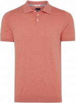 Tresanti Heren Poloshirt Rood Contrast Boord Piqué Regular Fit - L