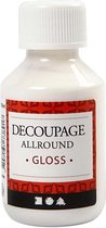 Decoupagelak, glossy, 100 ml/ 1 fles