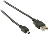 Valueline VLCP60220B20 câble USB 2 m USB 2.0 USB A Mini-USB A Noir