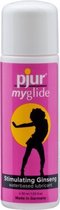 Pjur My Glide Stimulerend Glijmiddel - 30 ml - Waterbasis - Vrouwen - Mannen - Smaak - Condooms - Massage - Olie - Condooms - Pjur - Anaal - Siliconen - Erotische - Easyglide