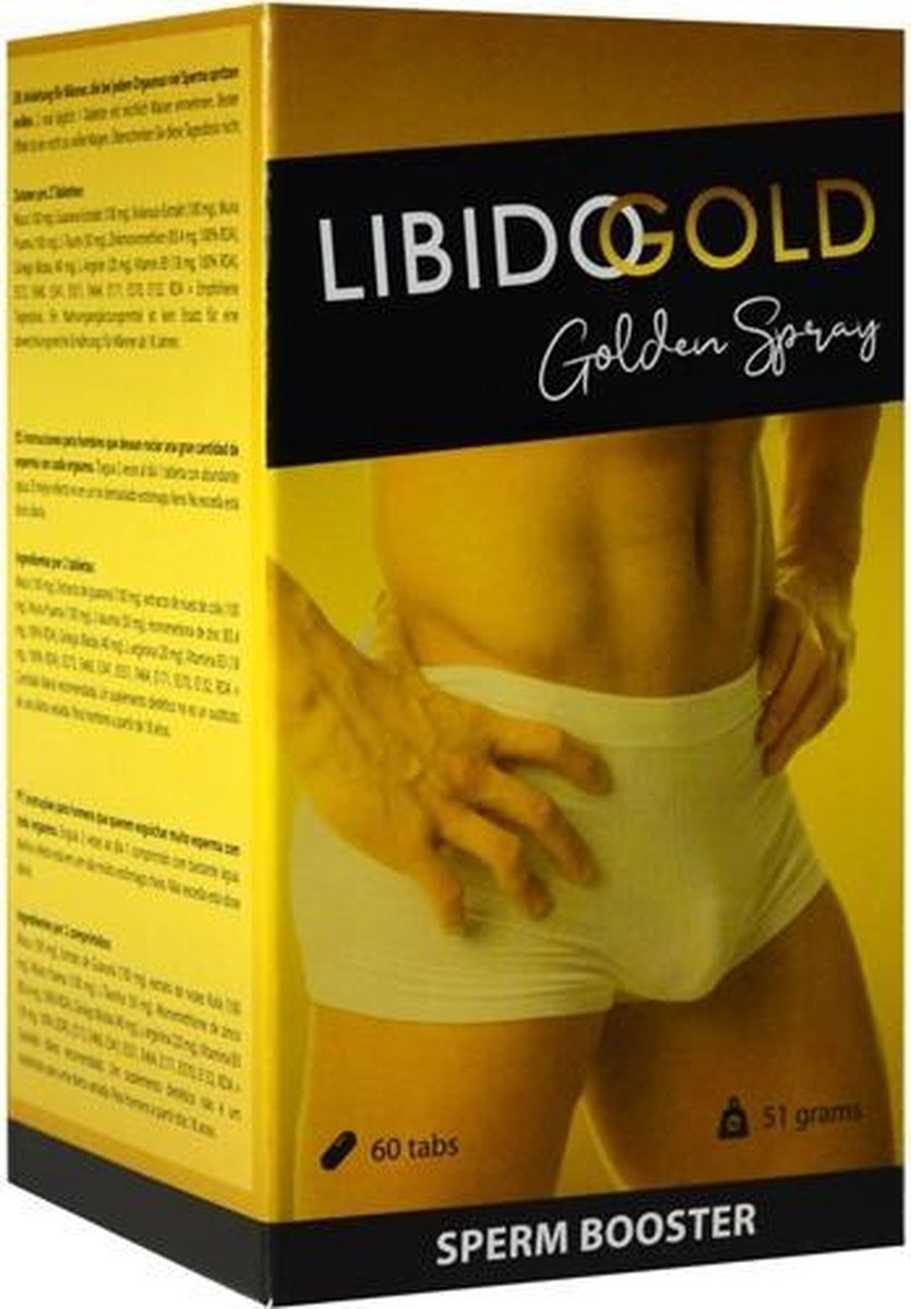 Morningstar - Libido Gold - Golden Spray - 60 capsules
