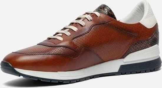 Van Lier Chavar sneakers cognac - Maat 42 | bol.com