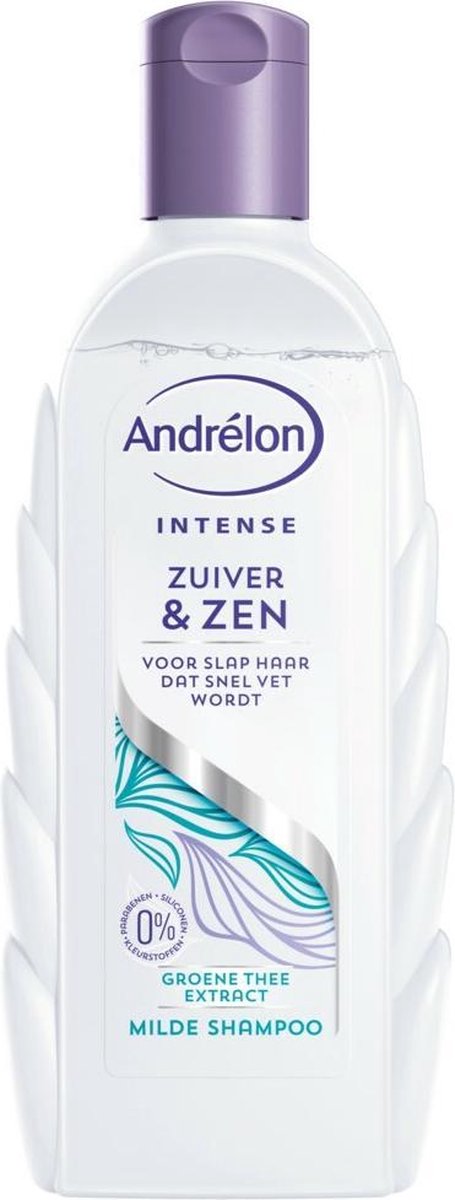 Andrélon Shampoo Puur & Zuiver - 6 x 300 ml - Voordeelverpakking