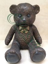 Tuinbeeld - bronzen beeld - Teddy beer - Bronzartes - 22 cm hoog